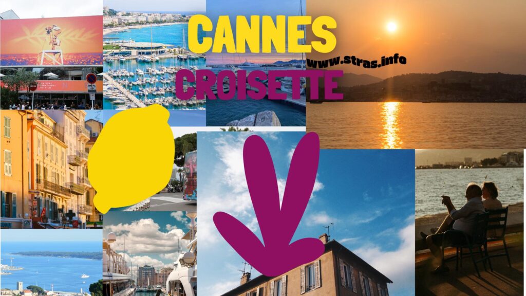 Cannes la croisette Moodboard