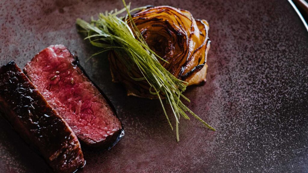 Plat gastronomique